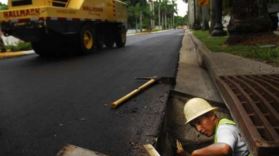 Paving McGregor Ave Beautification Project