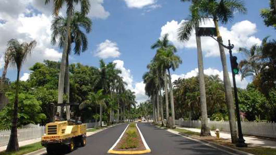 Paving McGregor Ave Beautification Project