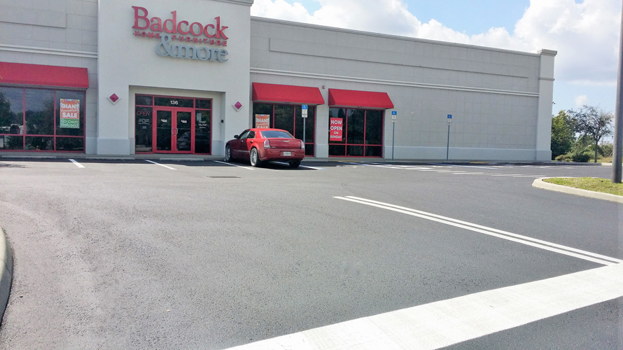 Sealcoat & Striping Badcock Furniture