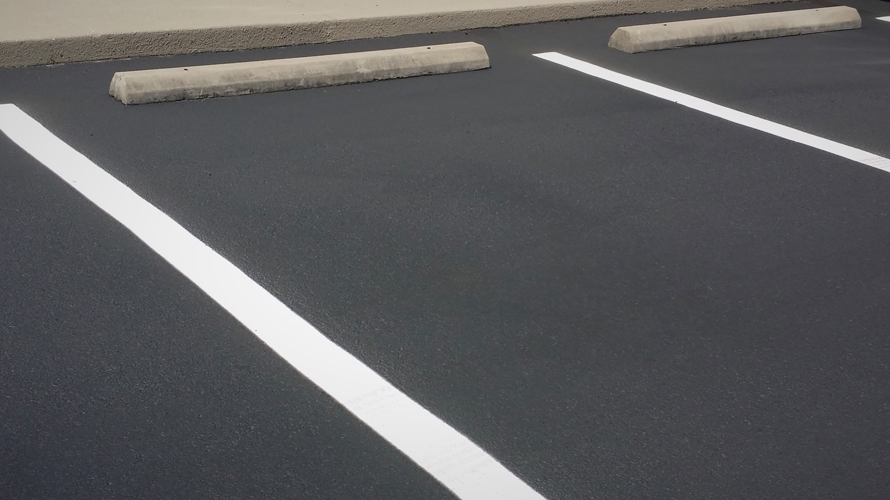 Sealcoat & Striping Badcock Furniture